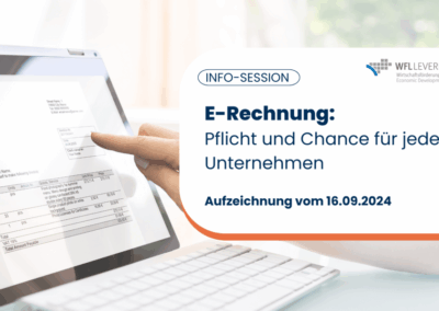 Aufzeichnung ab sofort auf Youtube online | E-Rechnung