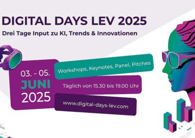 Digital Days Lev 2025 – Impulse für den digitalen Wandel – aus der Region, für alle Branchen
